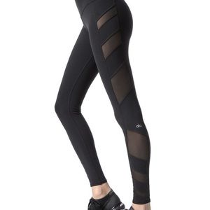 Alo Yoga Black Block Legging